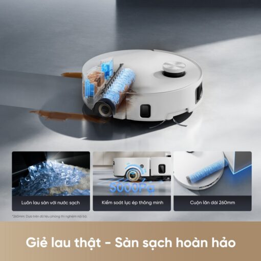 Robot hút bụi Dreame Aqua Roller - Ảnh 3