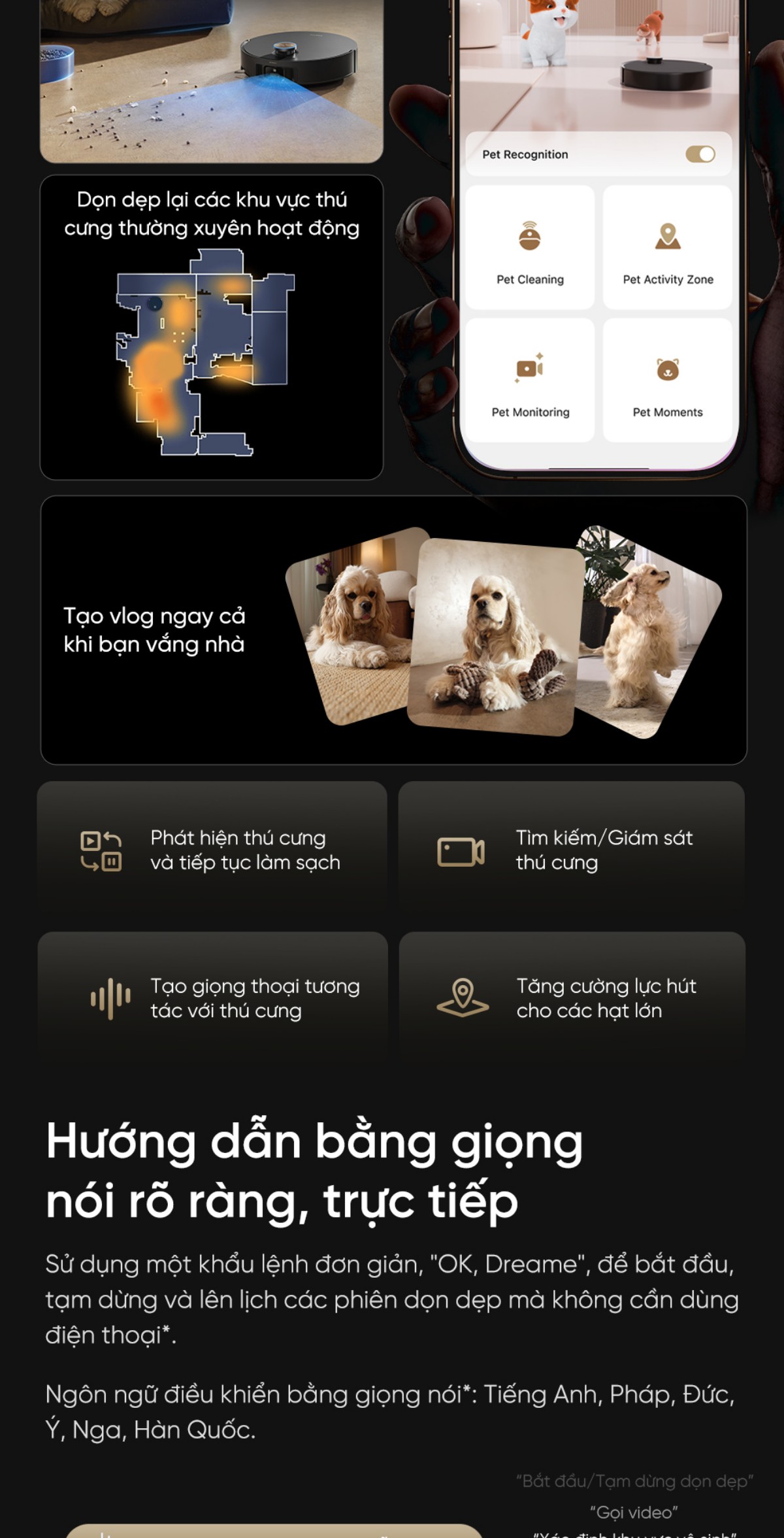 Robot hút bụi Dreame Matrix10 Ultra
