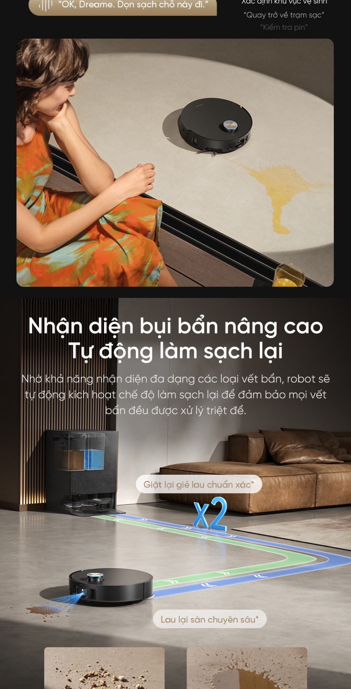 Robot hút bụi Dreame Matrix10 Ultra