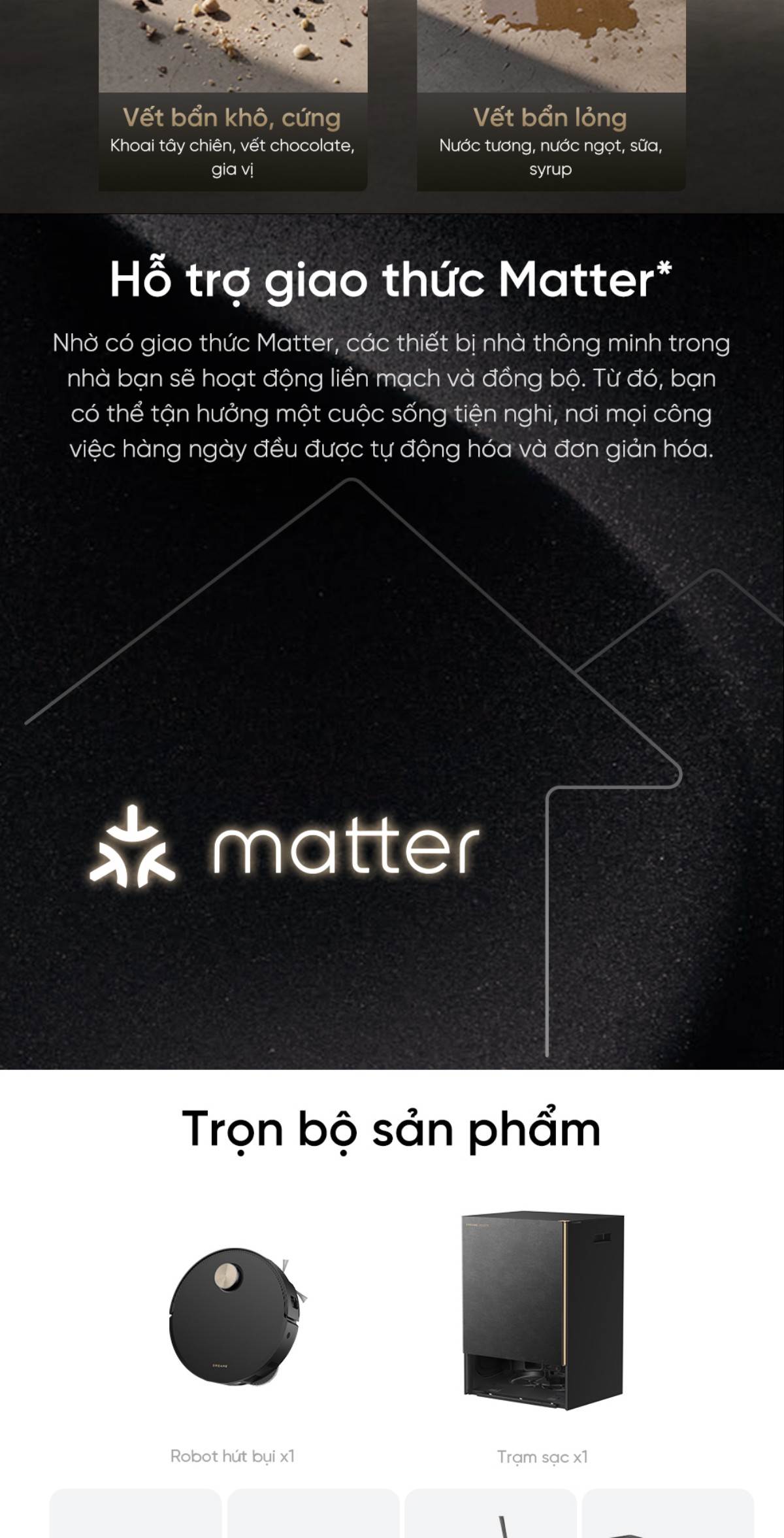 Robot hút bụi Dreame Matrix10 Ultra