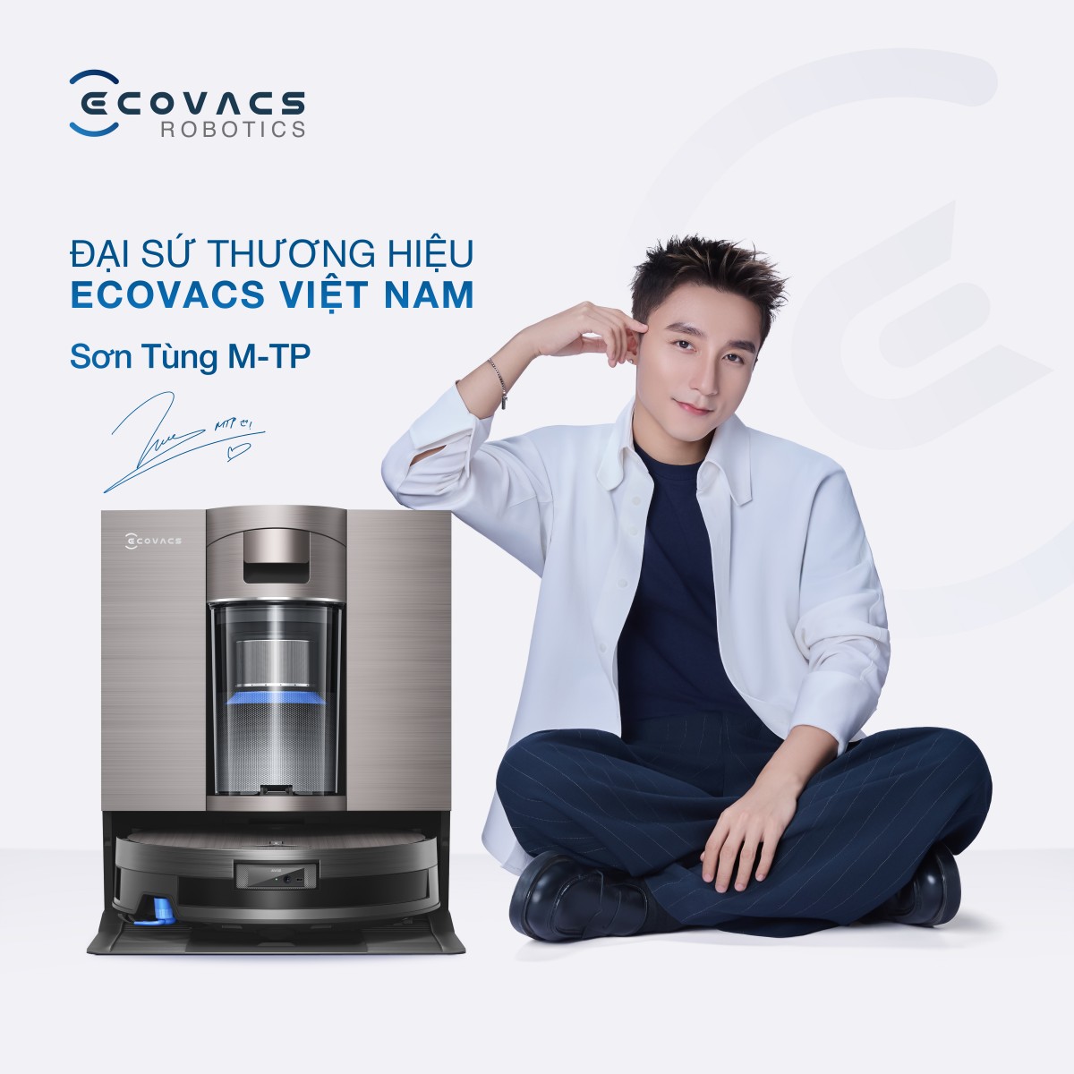Ecovacs Công Bố Hợp Tác Sơn Tùng MTP