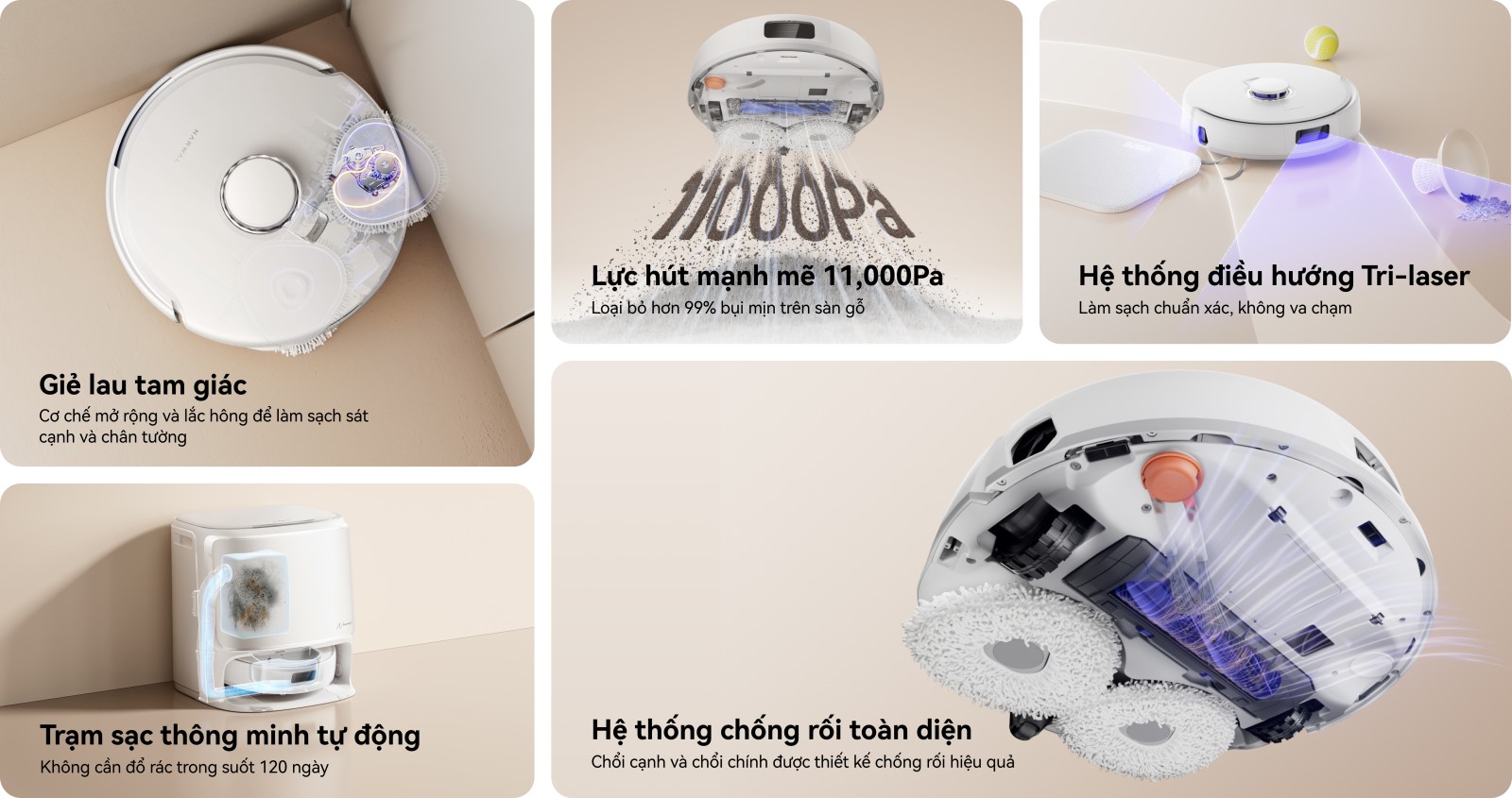 Robot hút bụi Narwal Freo X10 Pro