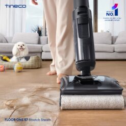 Tineco S7 Stretch Steam gập nghiêng 180°