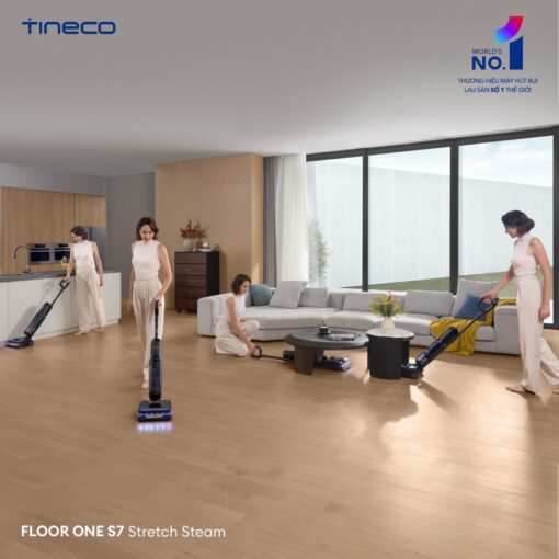 Tineco S7 Stretch Steam gập nghiêng 180° - Ảnh 13