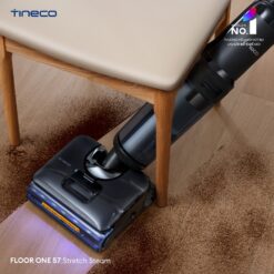 Tineco S7 Stretch Steam gập nghiêng 180°