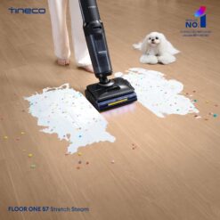 Tineco S7 Stretch Steam gập nghiêng 180°