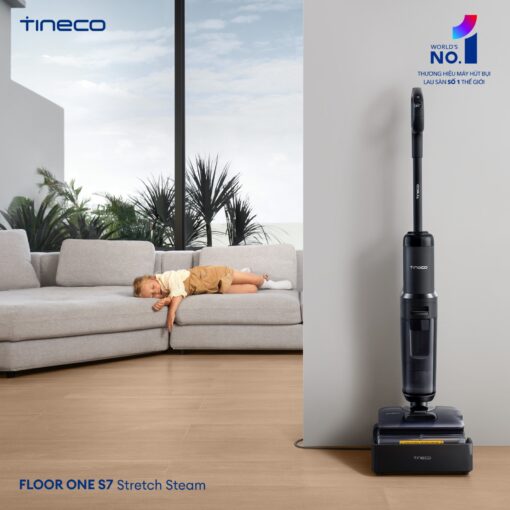 Tineco S7 Stretch Steam gập nghiêng 180° - Ảnh 7