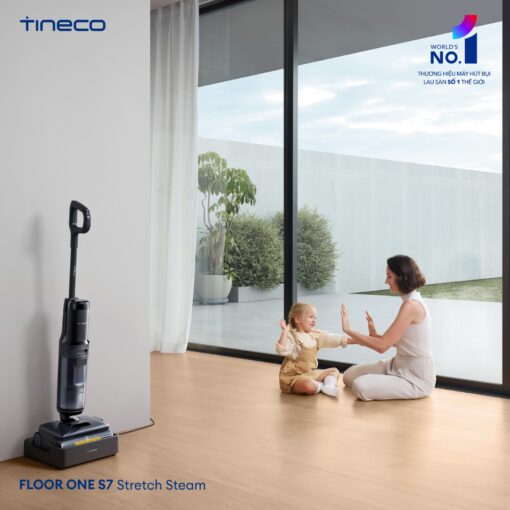 Tineco S7 Stretch Steam gập nghiêng 180° - Ảnh 10