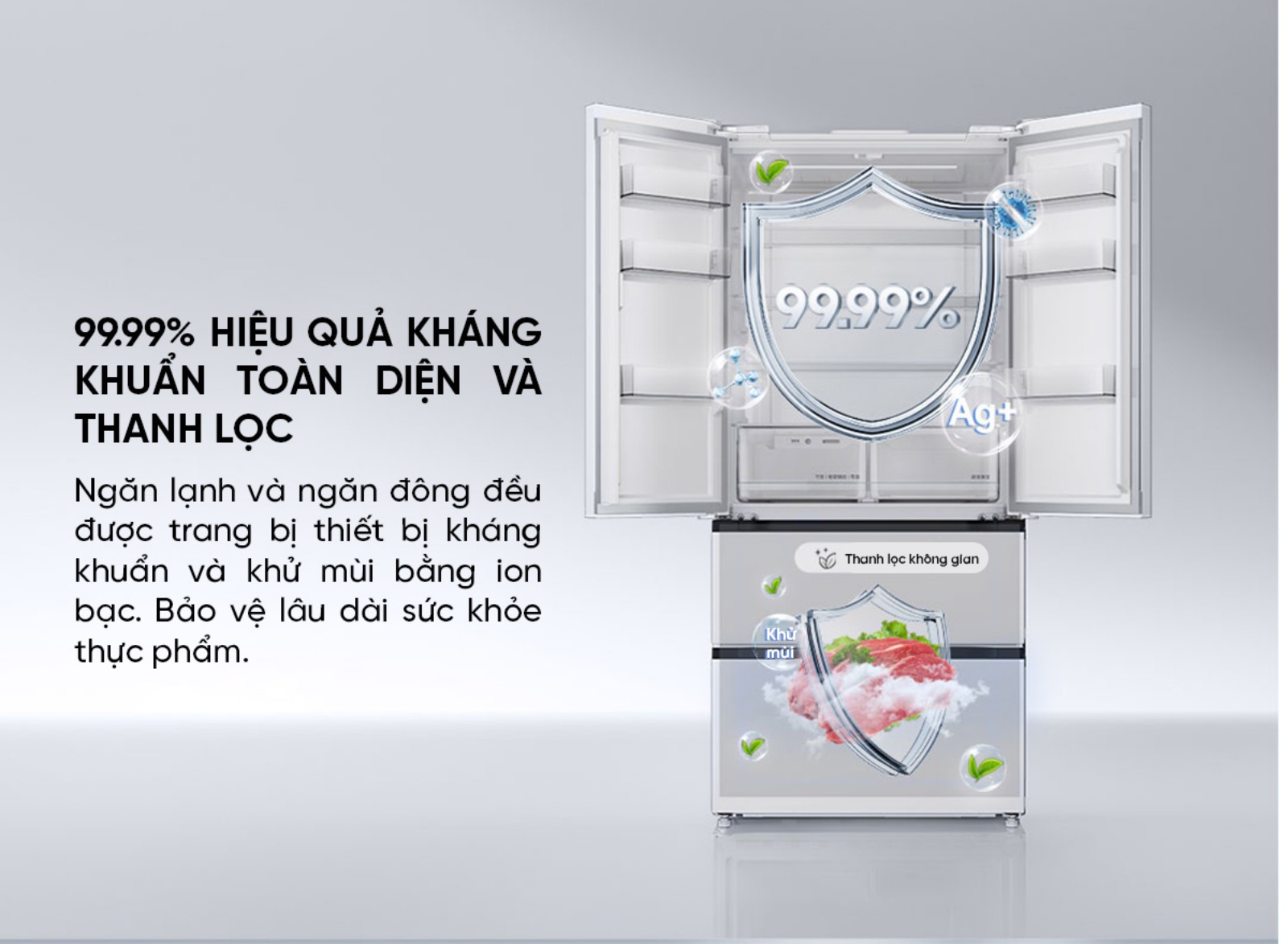Tủ lạnh Xiaomi Mijia 508L kiểu Pháp, thiết kế siêu mỏng