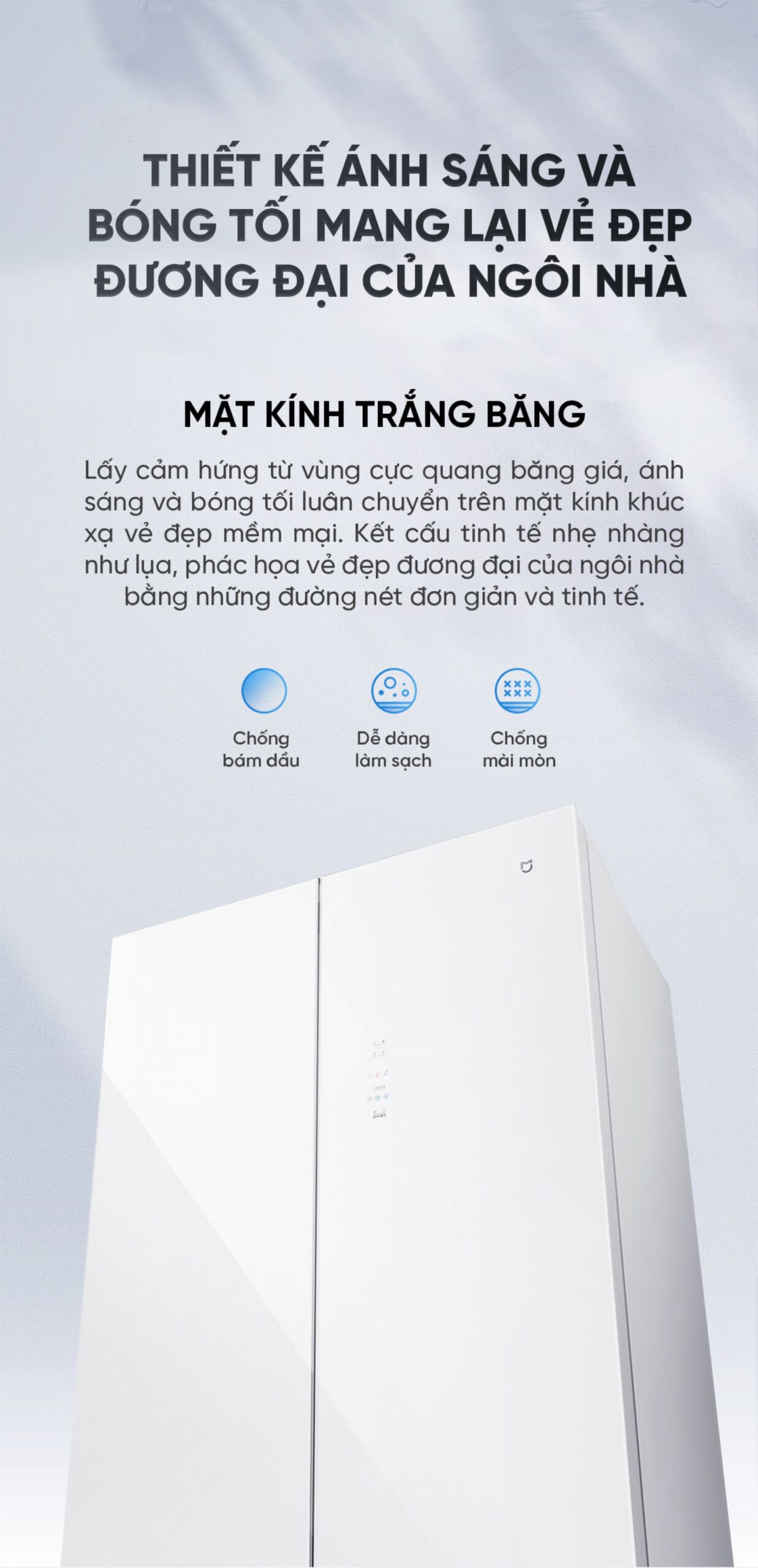 Tủ lạnh Xiaomi Mijia 508L Pro kiểu Pháp, thiết kế siêu mỏng
