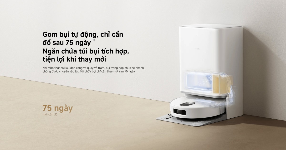 Robot hút bụi Xiaomi Robot Vacuum 5