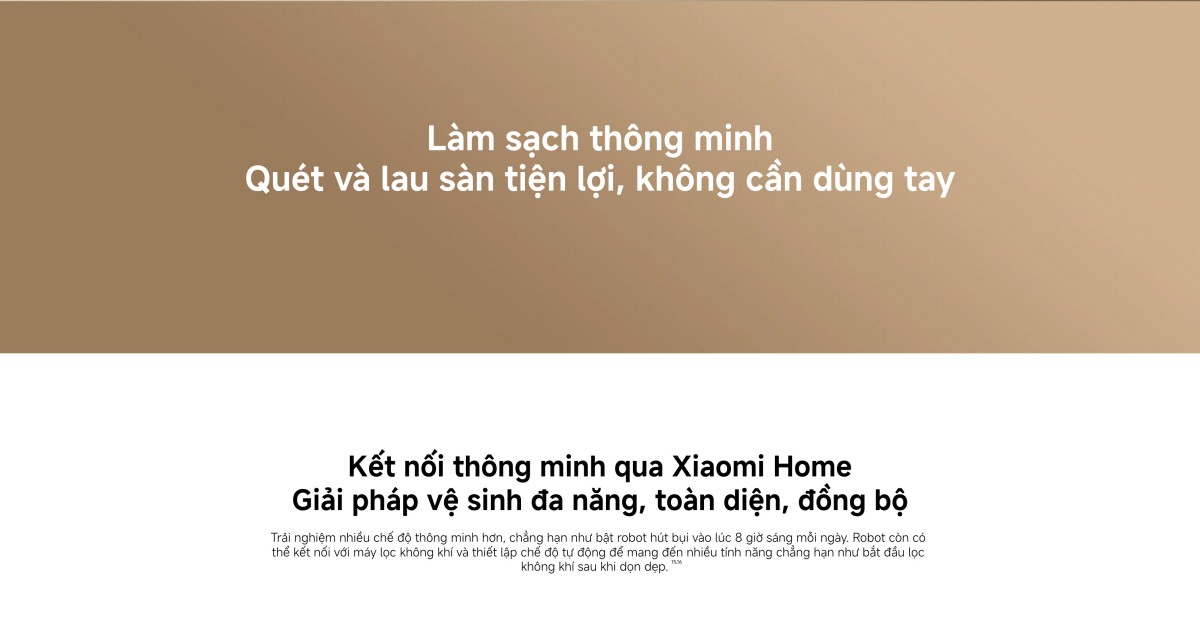 Robot hút bụi Xiaomi Robot Vacuum 5