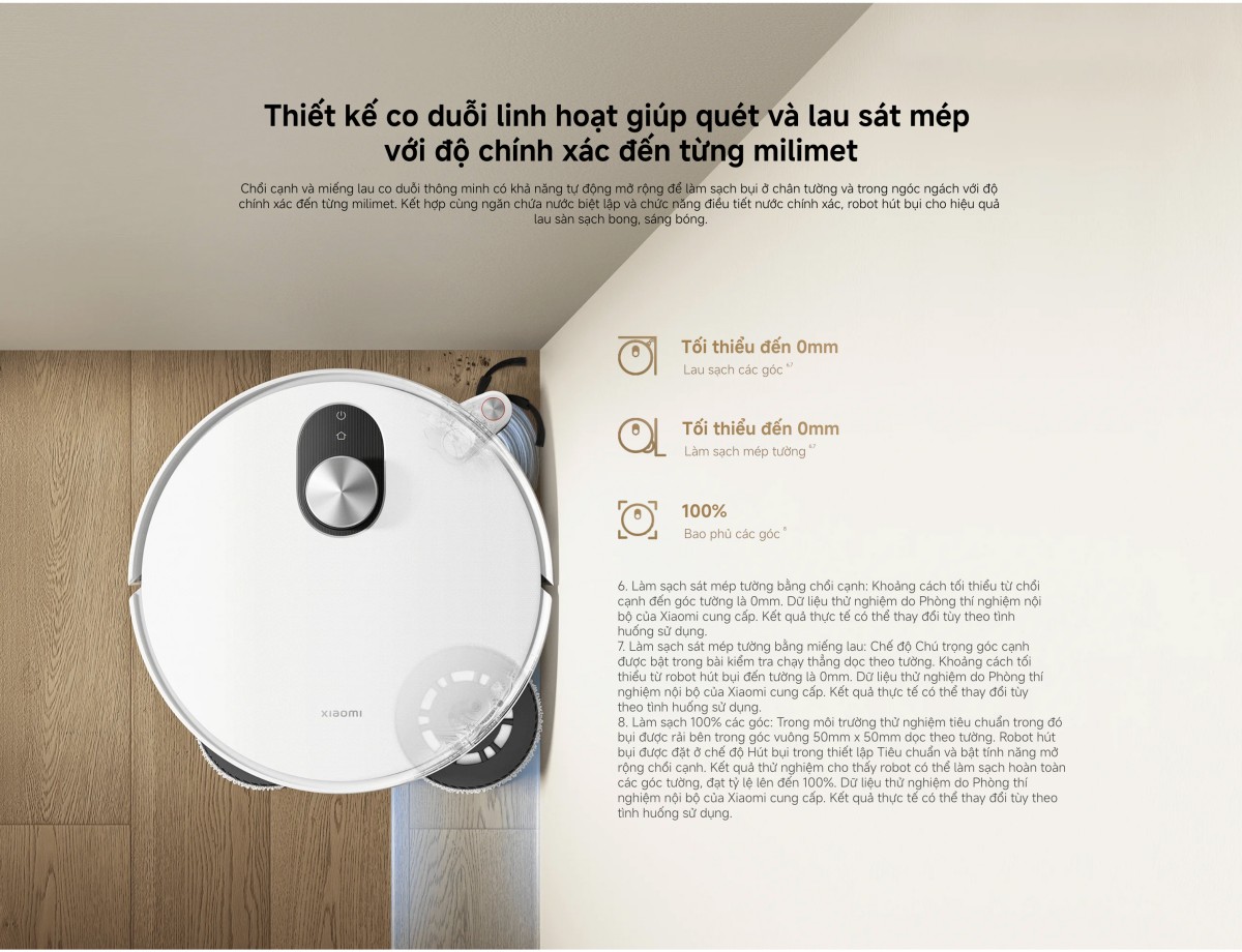 Robot hút bụi Xiaomi Robot Vacuum 5