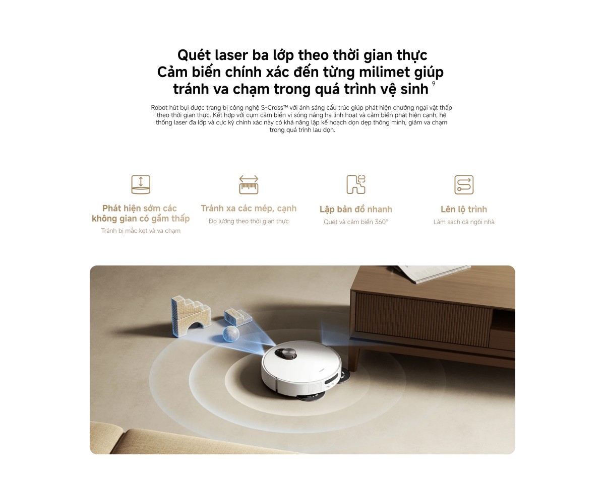 Robot hút bụi Xiaomi Robot Vacuum 5