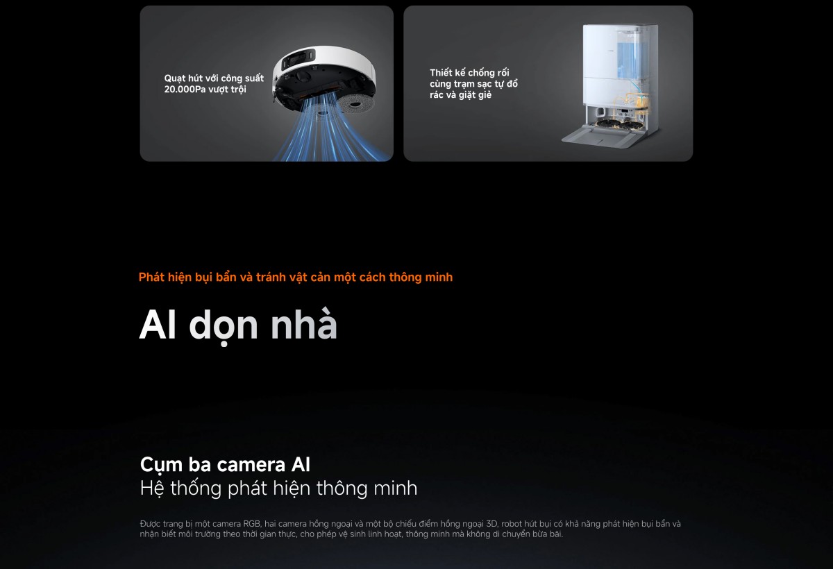 Robot hút bụi Xiaomi Robot Vacuum 5 Pro