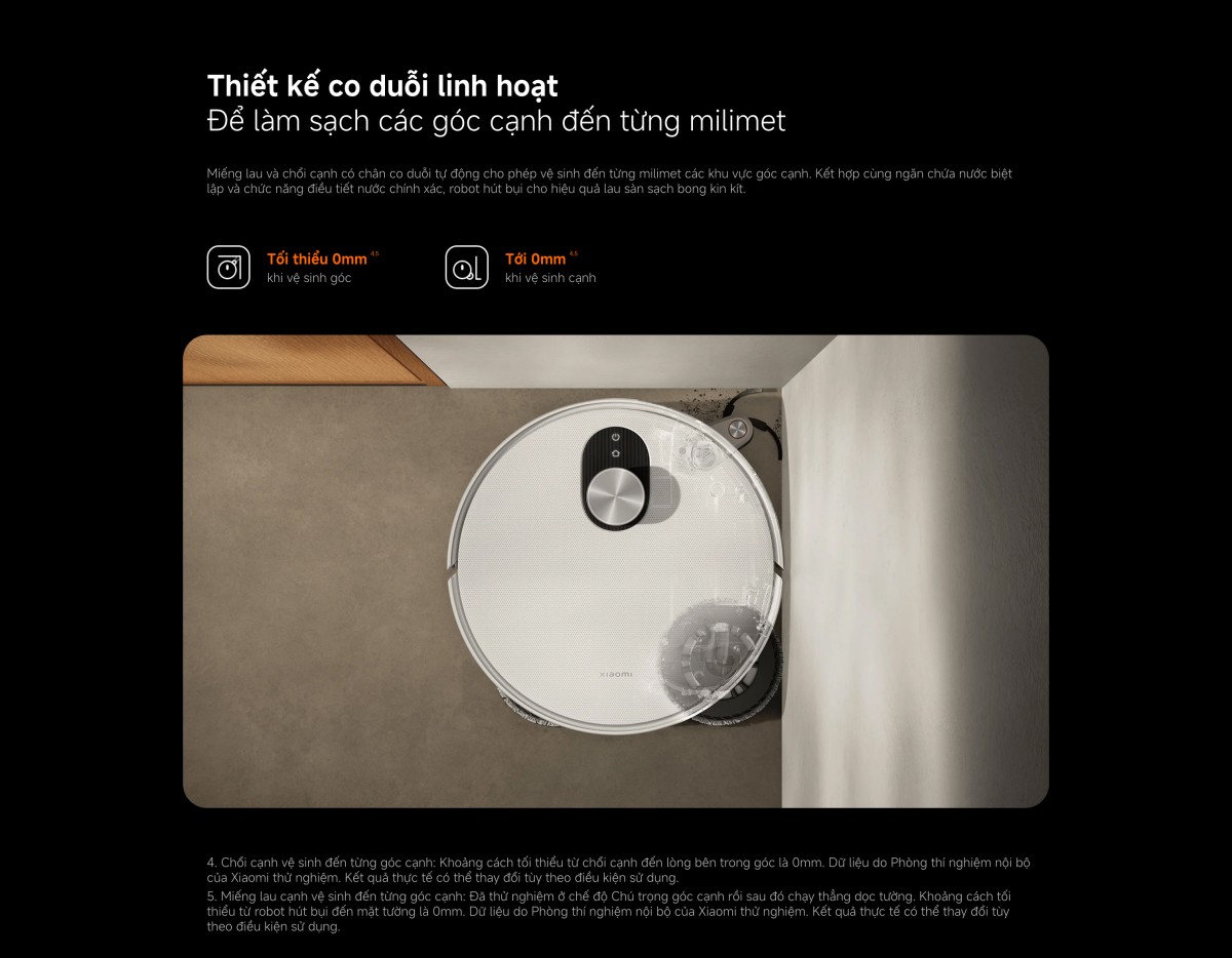 Robot hút bụi Xiaomi Robot Vacuum 5 Pro