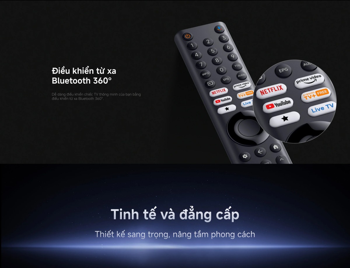 Tivi Xiaomi S Pro Mini LED 55 2026 - Bản Quốc Tế - 4K/144Hz - 3GB/32GB