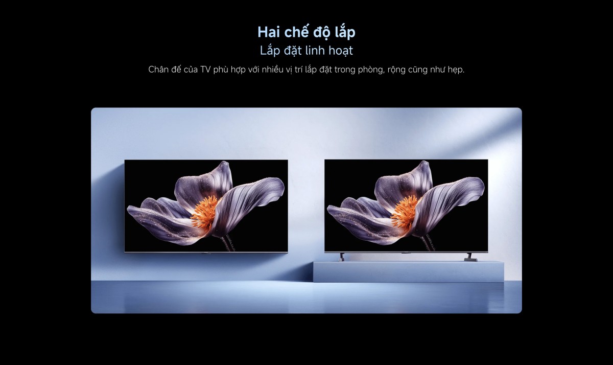 Tivi Xiaomi S Pro Mini LED 55 2026 - Bản Quốc Tế - 4K/144Hz - 3GB/32GB