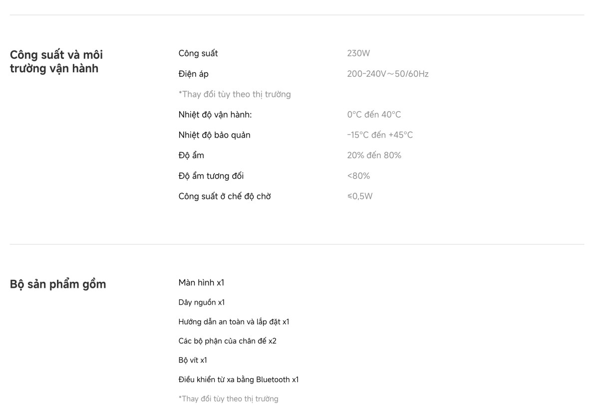 Tivi Xiaomi S Pro Mini LED 55 2026 - Bản Quốc Tế - 4K/144Hz - 3GB/32GB