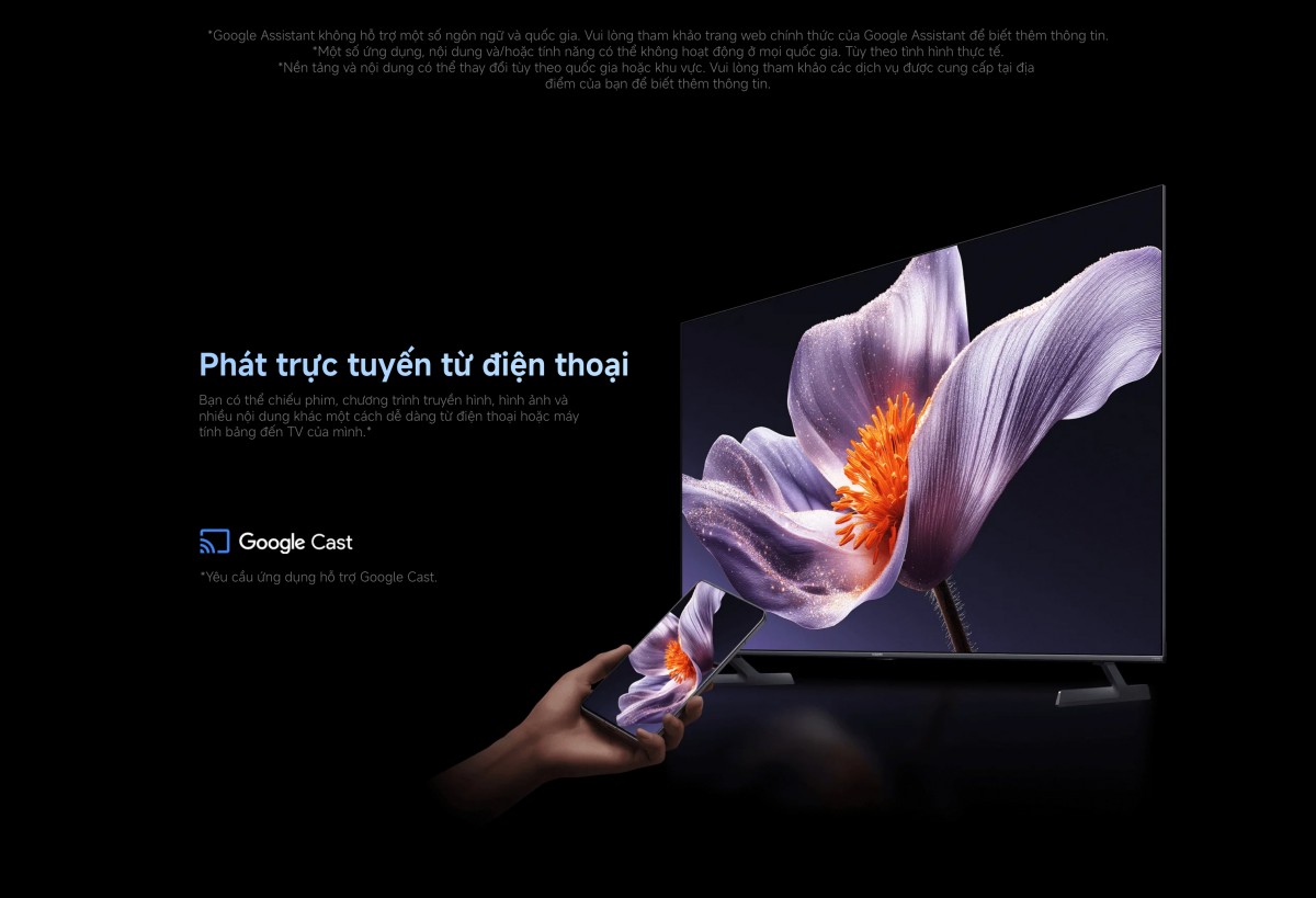 Tivi Xiaomi S Pro Mini LED 65 Inch 2026 - Bản Quốc Tế - 4K/144Hz - 3GB/32GB