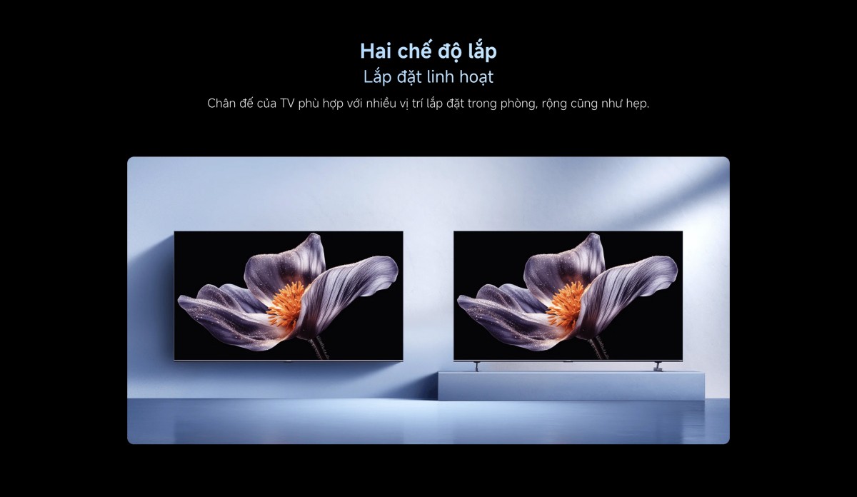 Tivi Xiaomi S Pro Mini LED 65 Inch 2026 - Bản Quốc Tế - 4K/144Hz - 3GB/32GB